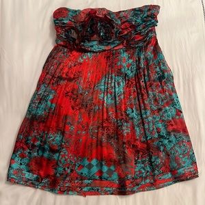 Colorful mini dress